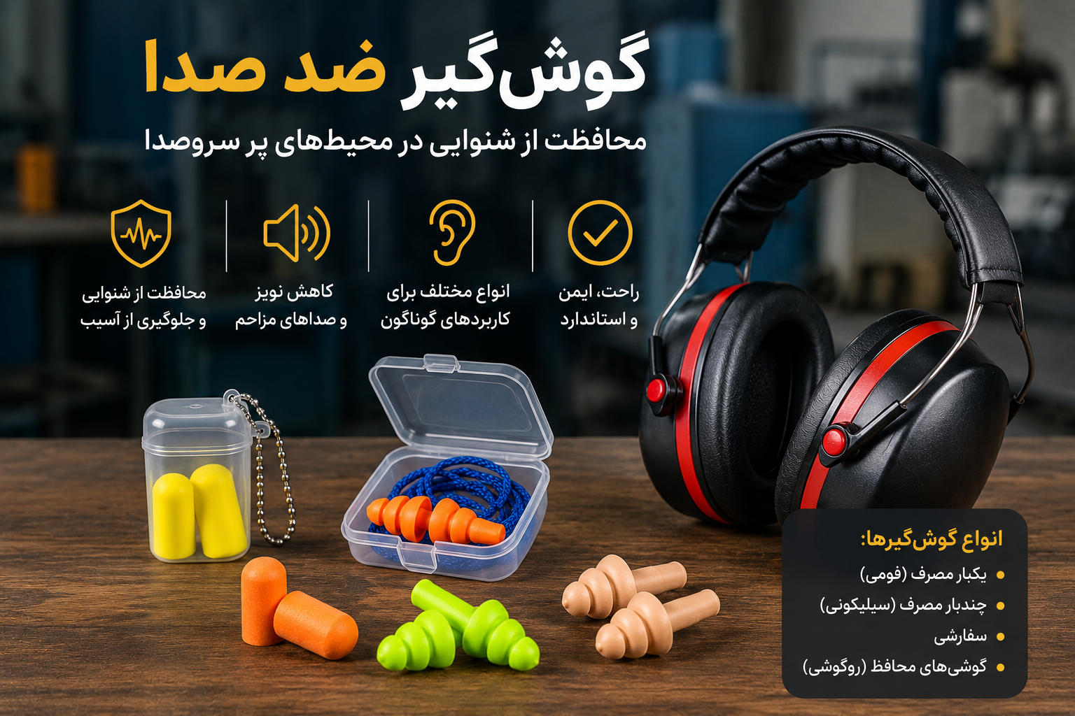 گوش گیر ضد صدا
