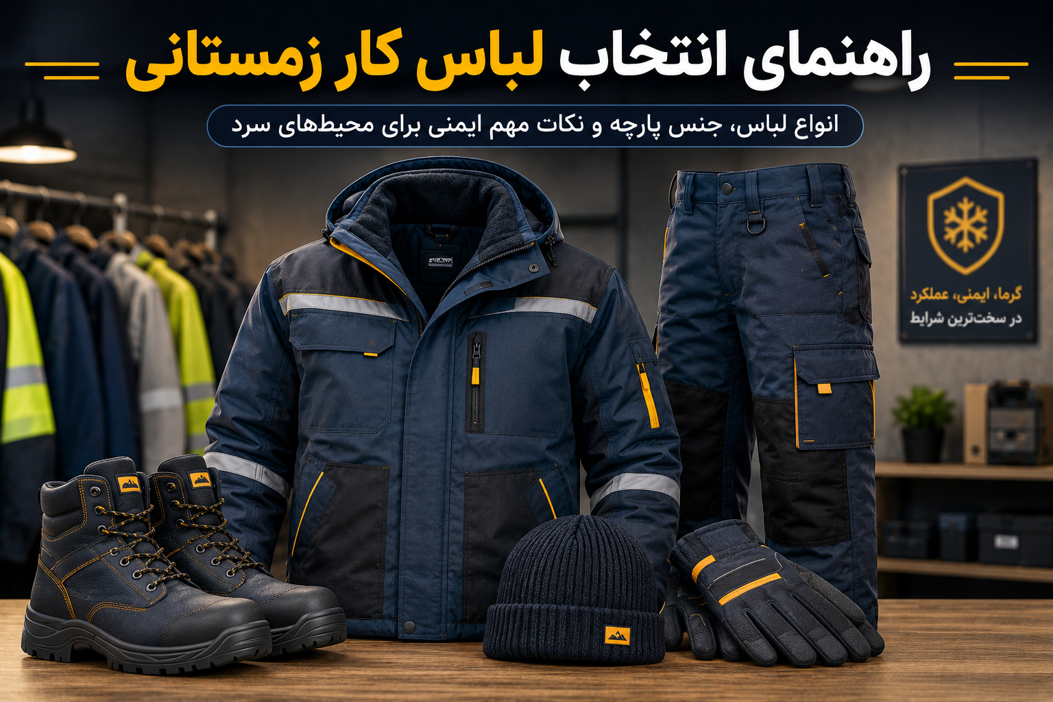 راهنمای خرید لباس کار در فصل سرما