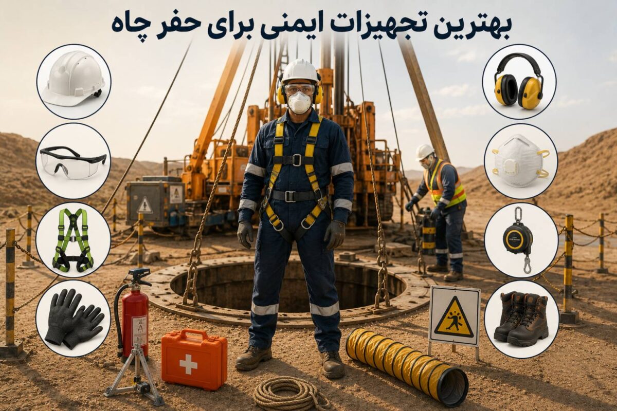 بهترین تجهیزات ایمنی برای حفر چاه